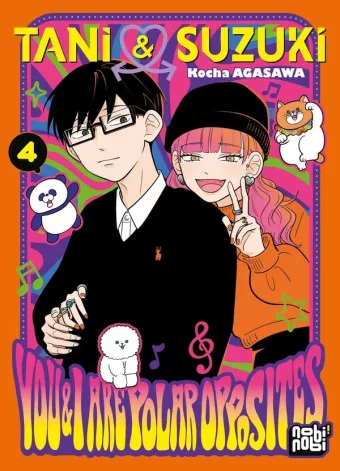 Couverture du manga Tani & Suzuki – you and I are the polar opposites Tome 4