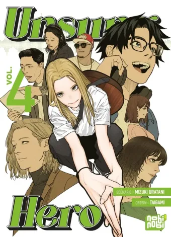Couverture du manga Unsung hero Tome 4