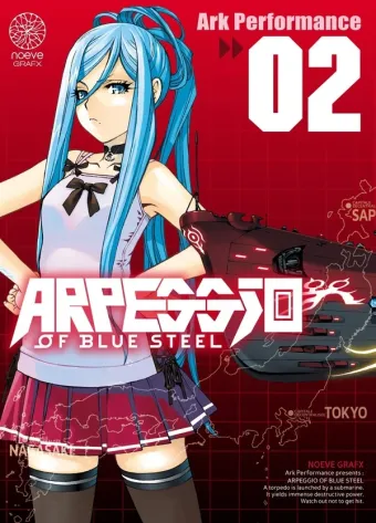 Couverture du manga Arpeggio of blue steel Tome 2