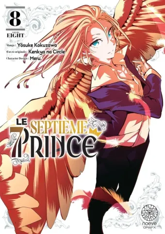 Couverture du manga Le septième prince Tome 8