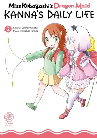 Couverture du manga Miss Kobayashi’s dragon maid – Kanna’s daily life Tome 2