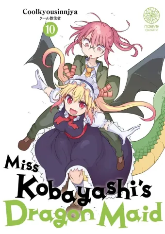 Couverture du manga Miss Kobayashi’s dragon maid Tome 10