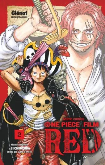 Couverture du manga One Piece Anime comics Film Red · Tome 2, « Tome 2 »