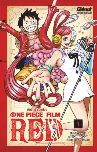 Couverture du manga One Piece Anime comics Hors-série, « One Piece Anime comics - Film Red - Tome 01 »