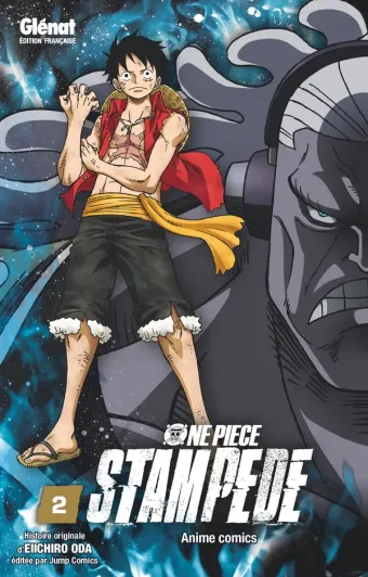 Couverture du manga One Piece Anime comics Hors-série, « One Piece Anime comics - Film Stampede - Tome 02 »