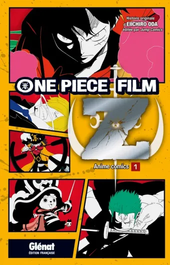 Couverture du manga One Piece Anime comics Z · Tome 1, « Tome 1 »