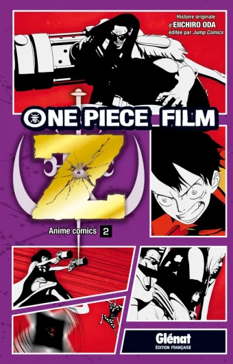 Couverture du manga One Piece Anime comics Z · Tome 2, « Tome 2 »