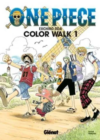 Couverture du manga One Piece Color Walk Tome 1