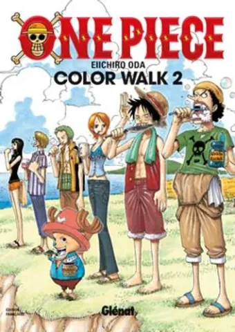 Couverture du manga One Piece Color Walk Tome 2