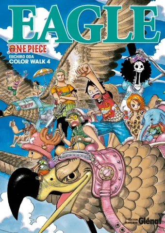 Couverture du manga One Piece Color Walk Tome 4, « Eagle »
