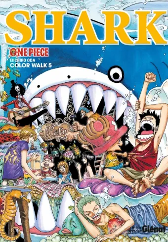 Couverture du manga One Piece Color Walk Tome 5, « Shark »