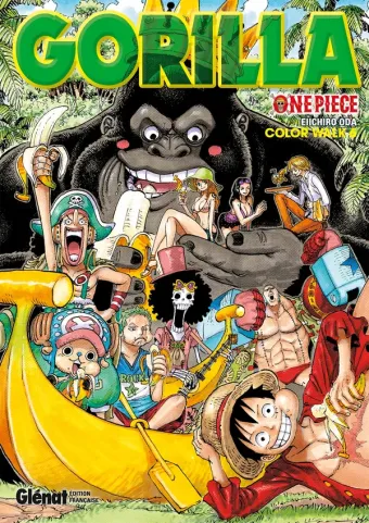 Couverture du manga One Piece Color Walk Tome 6, « Gorilla »