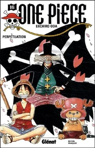 Couverture du manga One Piece – Édition de 2000 Tome 16, « Perpétuation »