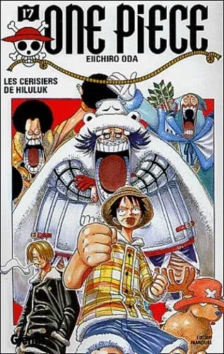 Couverture du manga One Piece – Édition de 2000 Tome 17, « Les cerisiers de Hiluluk »