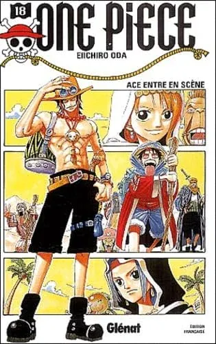 Couverture du manga One Piece – Édition de 2000 Tome 18, « Ace entre en scène »
