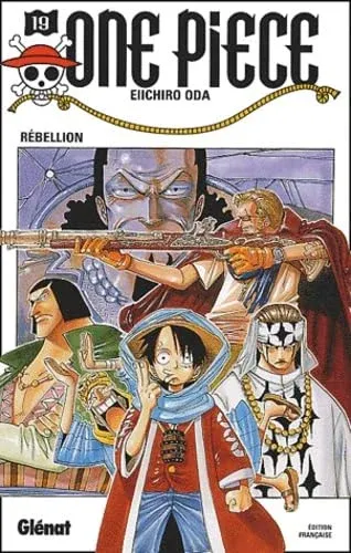 Couverture du manga One Piece – Édition de 2000 Tome 19, « Rébellion »