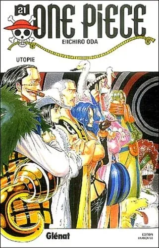 Couverture du manga One Piece – Édition de 2000 Tome 21, « Utopie »