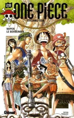 Couverture du manga One Piece – Édition de 2000 Tome 28, « Wiper le Berserker »
