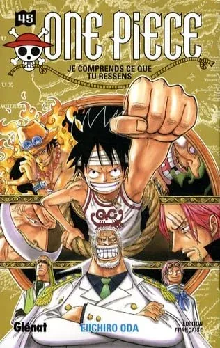 Couverture du manga One Piece – Édition de 2000 Tome 45