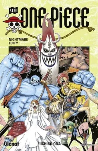 Couverture du manga One Piece – Édition de 2000 Tome 49, « Nightmare Luffy »