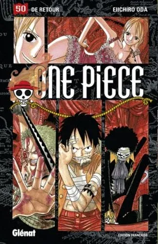 Couverture du manga One Piece – Édition de 2000 Tome 50, « De retour »