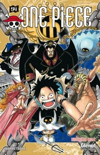 Couverture du manga One Piece – Édition de 2000 Tome 54, « Inarrêtable »
