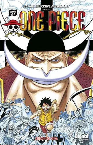 Couverture du manga One Piece – Édition de 2000 Tome 57, « Bataille décisive au sommet »