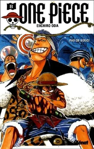Couverture du manga One Piece – Édition de 2000 Tome 8, « Pas de souci ! »