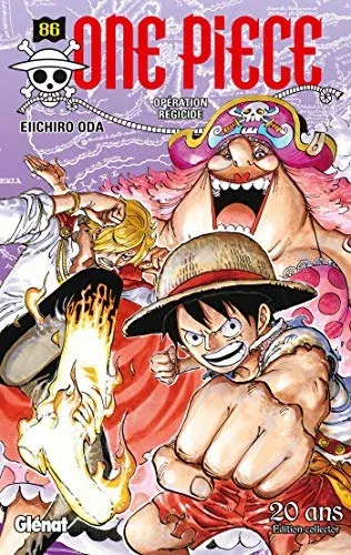 Couverture du manga One Piece – Édition de 2000 Tome 86, « Opération régicide »