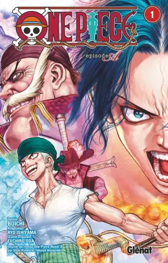 Couverture du manga One Piece Episode A Tome 1, « Ace »