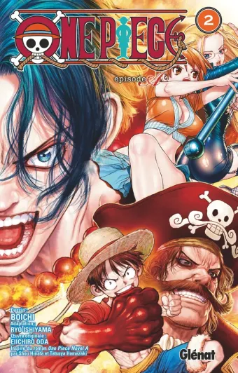 Couverture du manga One Piece Episode A Tome 2, « Ace »