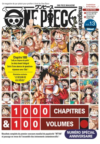 Couverture du manga One Piece Magazine Tome 13