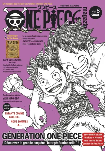 Couverture du manga One Piece Magazine Tome 8