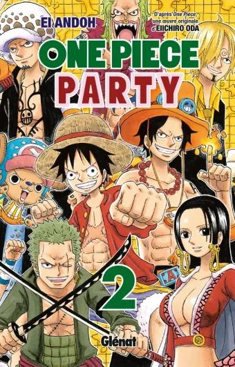 Couverture du manga One Piece Party Tome 2