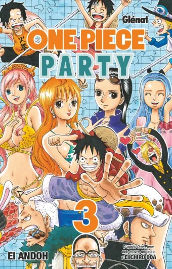 Couverture du manga One Piece Party Tome 3