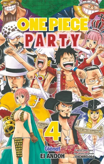 Couverture du manga One Piece Party Tome 4