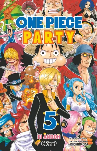 Couverture du manga One Piece Party Tome 5