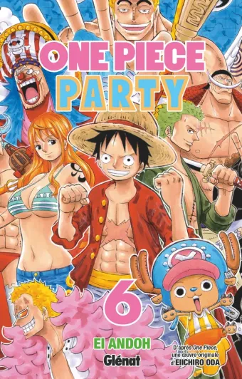 Couverture du manga One Piece Party Tome 6