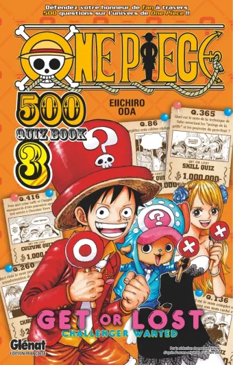 Couverture du manga One Piece – Quiz Book Tome 3
