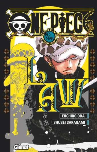 Couverture du manga One Piece Roman Hors-série, « One Piece Roman - Novel Law »