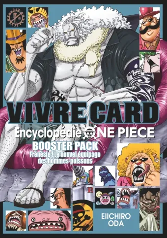 Couverture du manga One Piece Vivre Card – Saison 01 Tome 11, « Booster Pack 10 : Carnage ! Le nouvel équipage des hommes-poissons !! »