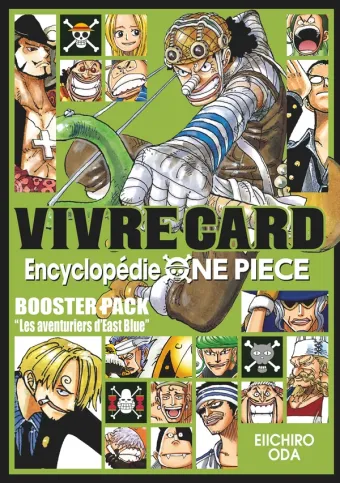 Couverture du manga One Piece Vivre Card – Saison 01 Tome 2, « Booster Pack 01 : Les aventuriers d'East Blue »