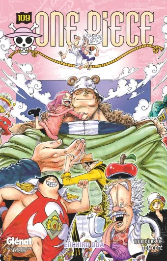 Couverture du manga One Piece – Édition originale Tome 109, « Toujours de ton côté »