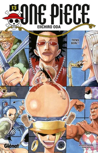 Couverture du manga One Piece – Édition originale Tome 13, « Tiens bon !! »