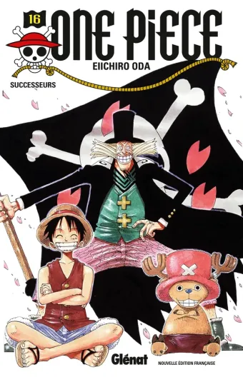 Couverture du manga One Piece – Édition originale Tome 16, « Successeurs »