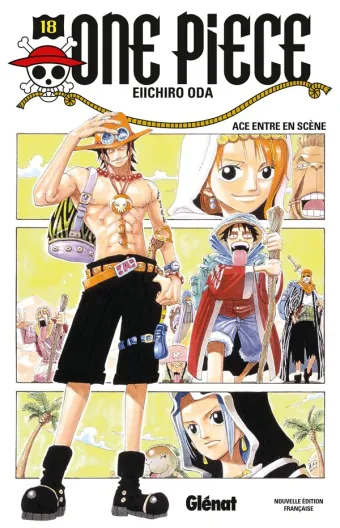 Couverture du manga One Piece – Édition originale Tome 18, « Ace entre en scène »