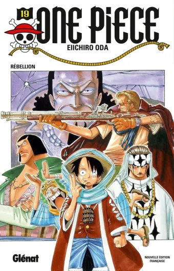 Couverture du manga One Piece – Édition originale Tome 19, « Rébellion »