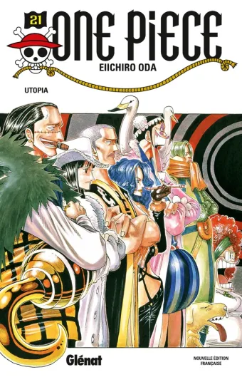 Couverture du manga One Piece – Édition originale Tome 21, « Utopia »