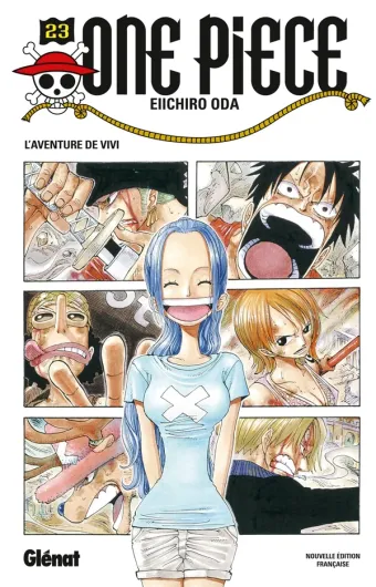 Couverture du manga One Piece – Édition originale Tome 23, « L'aventure de Vivi »