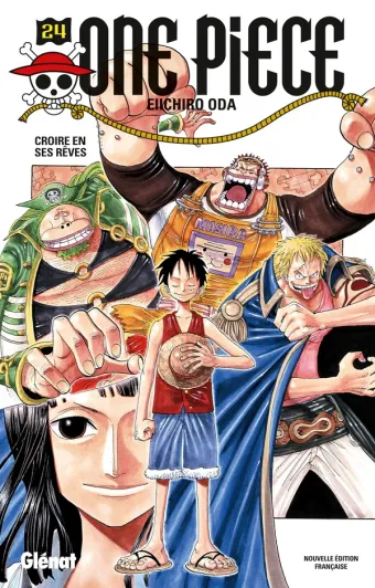Couverture du manga One Piece – Édition originale Tome 24, « Croire en ses rêves »